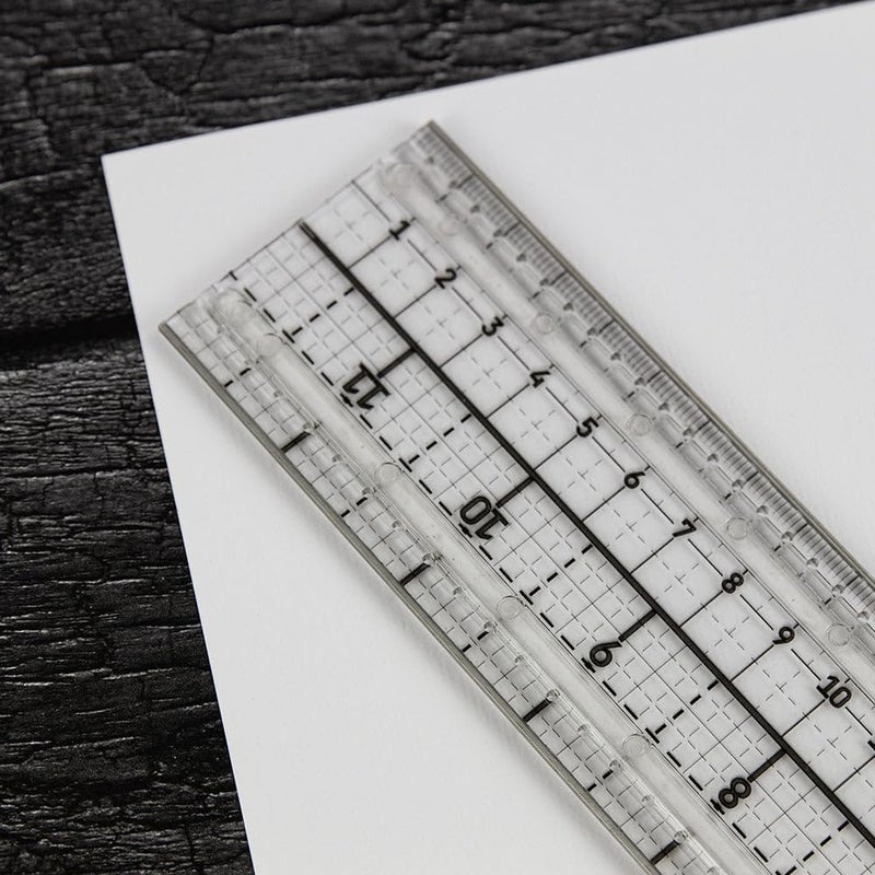 TONIC STUDIOS Tim Holtz Edge to Edge 12" Media Ruler - Image 3